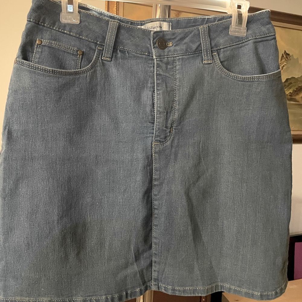 Croft &Barrow women jeans skirt